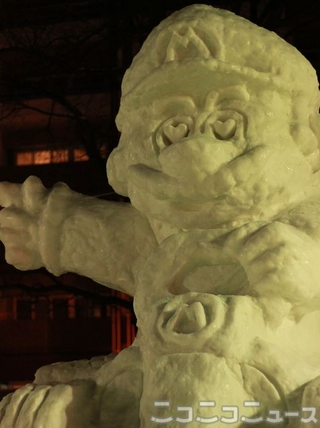 Illustration for article titled Truly Nerdy Snow Sculptures